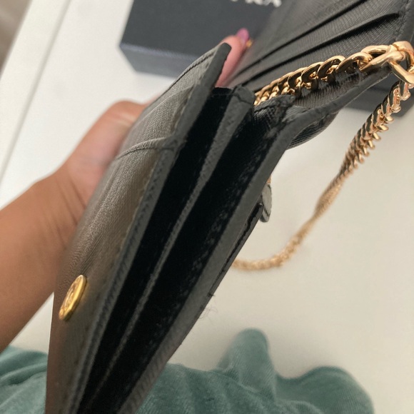 Prada Bow Black Wallet - Picture 6 of 9